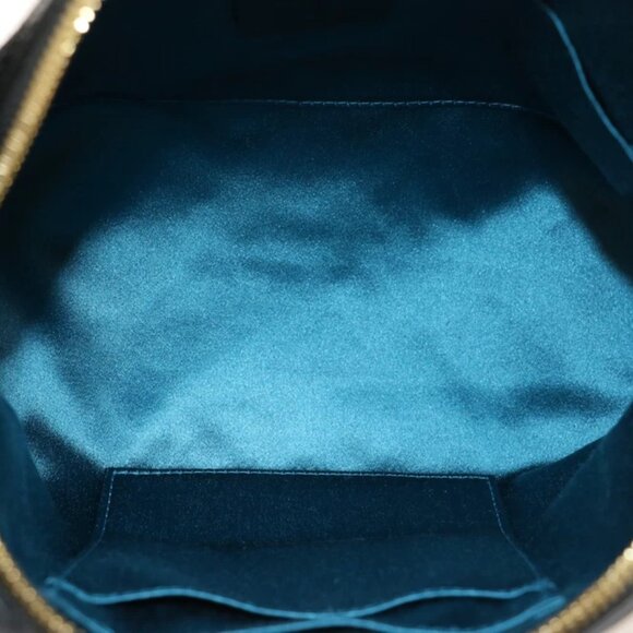 Gucci Suede Patent Web GG Small Ophidia Dome Shoulder Bag - Black - Picture 12 of 14